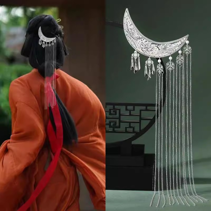 1pc Hanfu Accessories Long Tas - Hanbok Hair Pin review and price