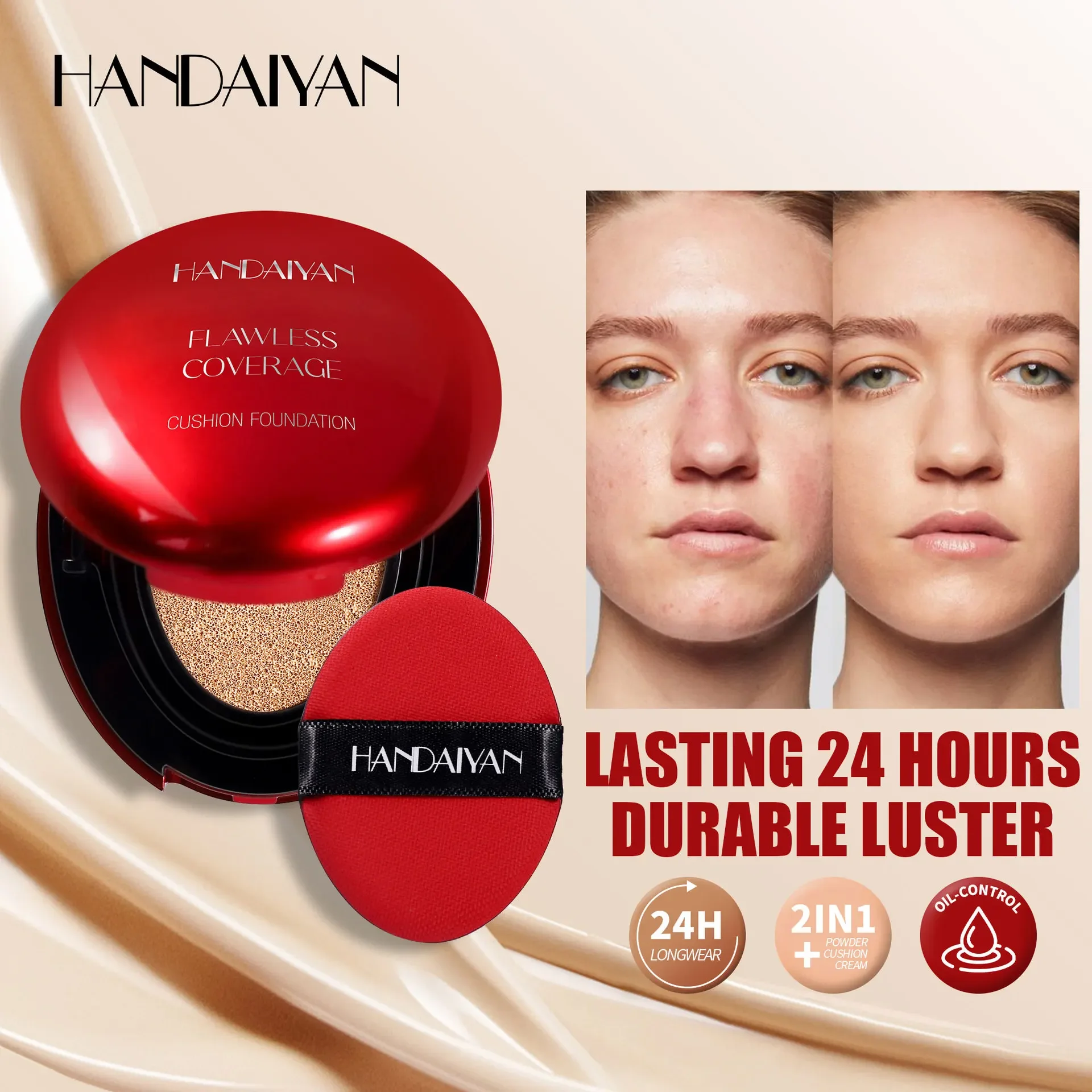 Korean Air Cushion Foundation  - Bb Cushion Korean review and price