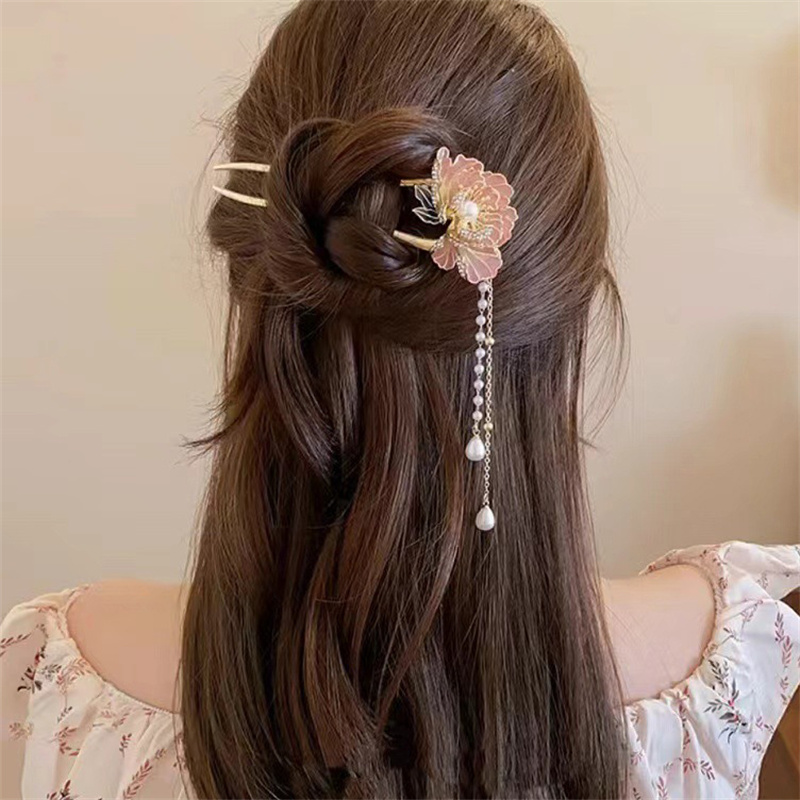 Tassel Hanfu Hair Chopsticks H - Hanbok Hair Pin review and price