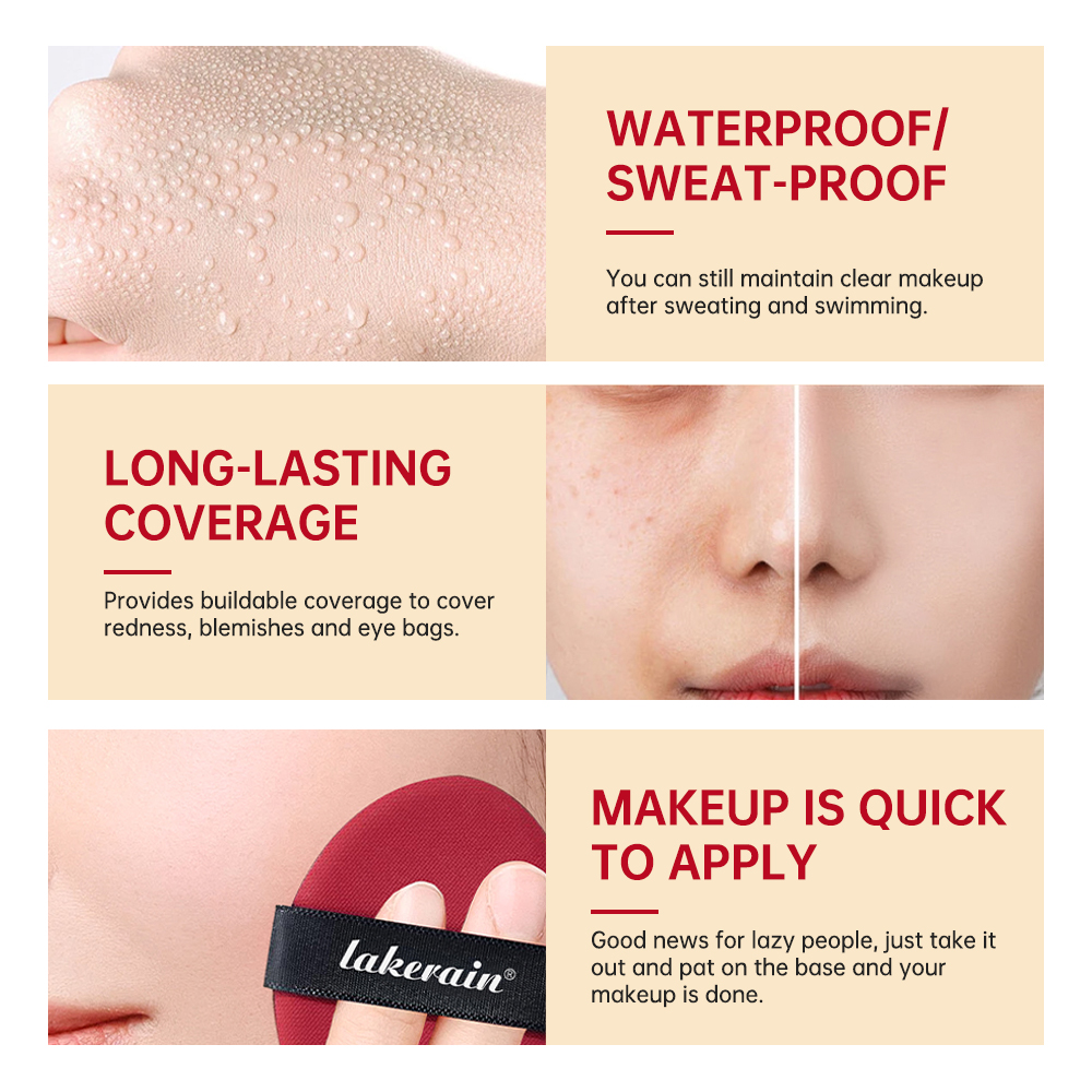 Lakerain Air Cushion Moisturiz - Bb Cushion Korean review and price
