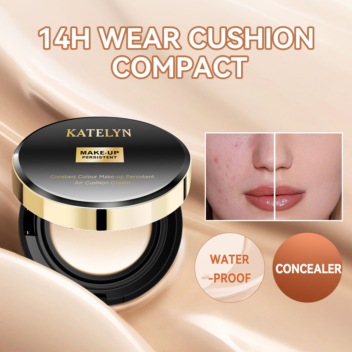 Face Foundation Liquid Moistur - Bb Cushion Korean review and price