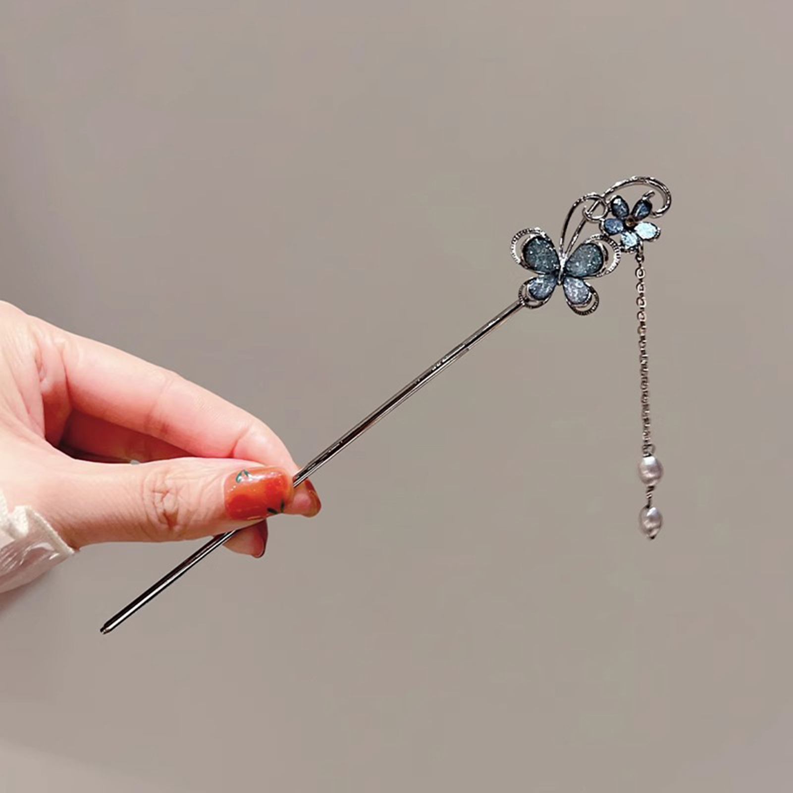 Butterfly Tassel Hairpin Hair  - Hanbok Hair Pin review and price
