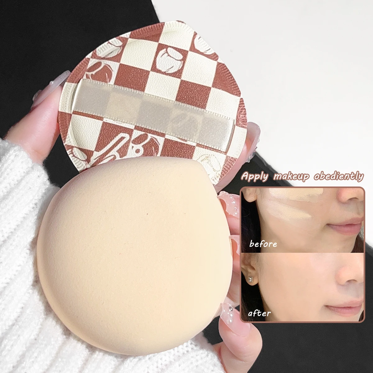 Dry and wet makeup puff sponge - Bb Cushion Korean review and price