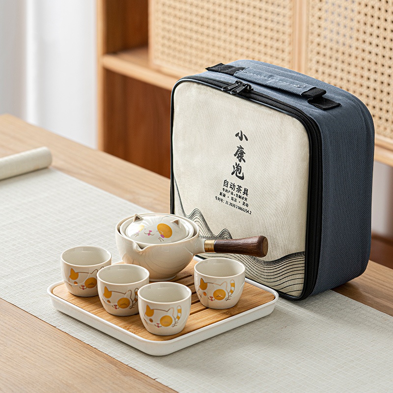 Portable Glass Ceramic Chinese - Korean Tea Set review and price