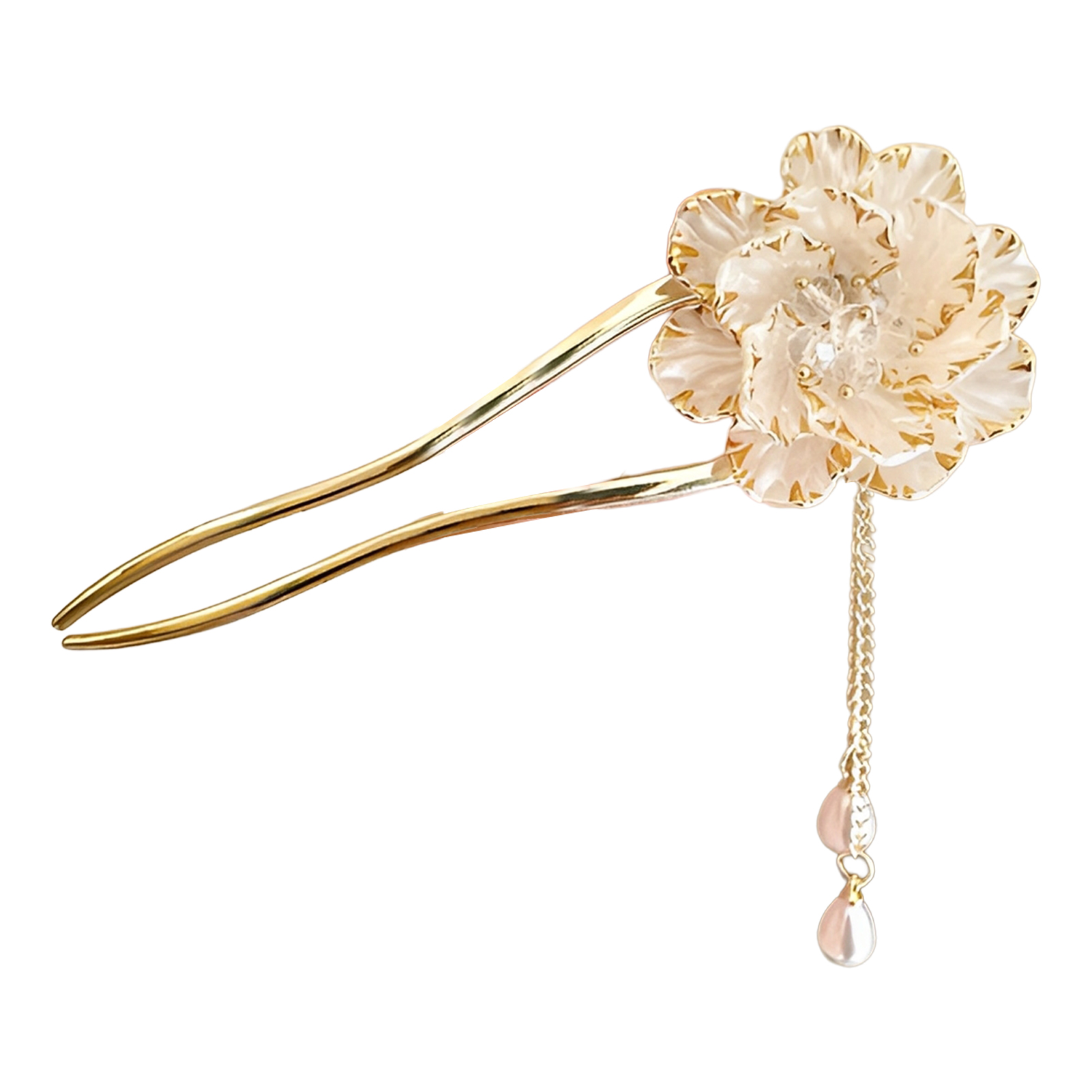 Elegant Hair Stick Peony Flowe - Hanbok Hair Pin review and price