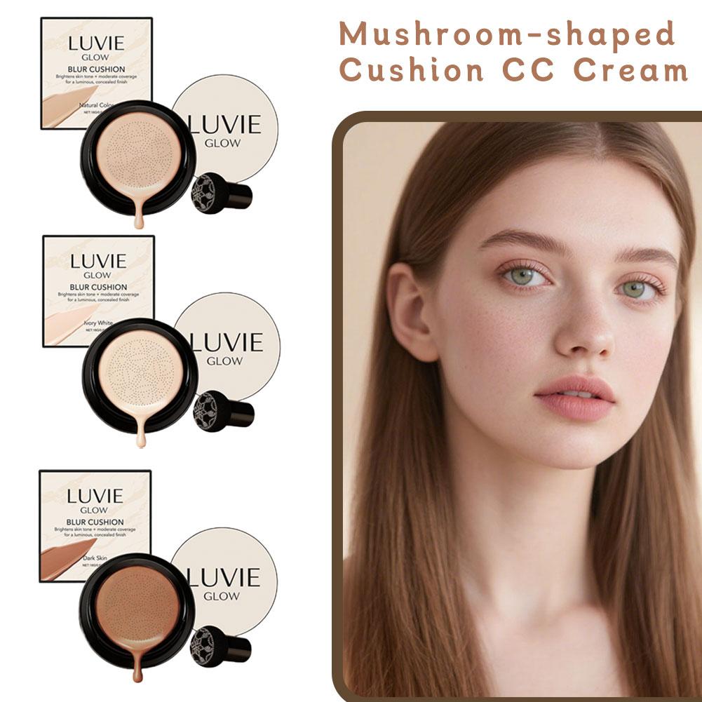 LUVIE GLOW Mushroom Head Cushi - Bb Cushion Korean review and price
