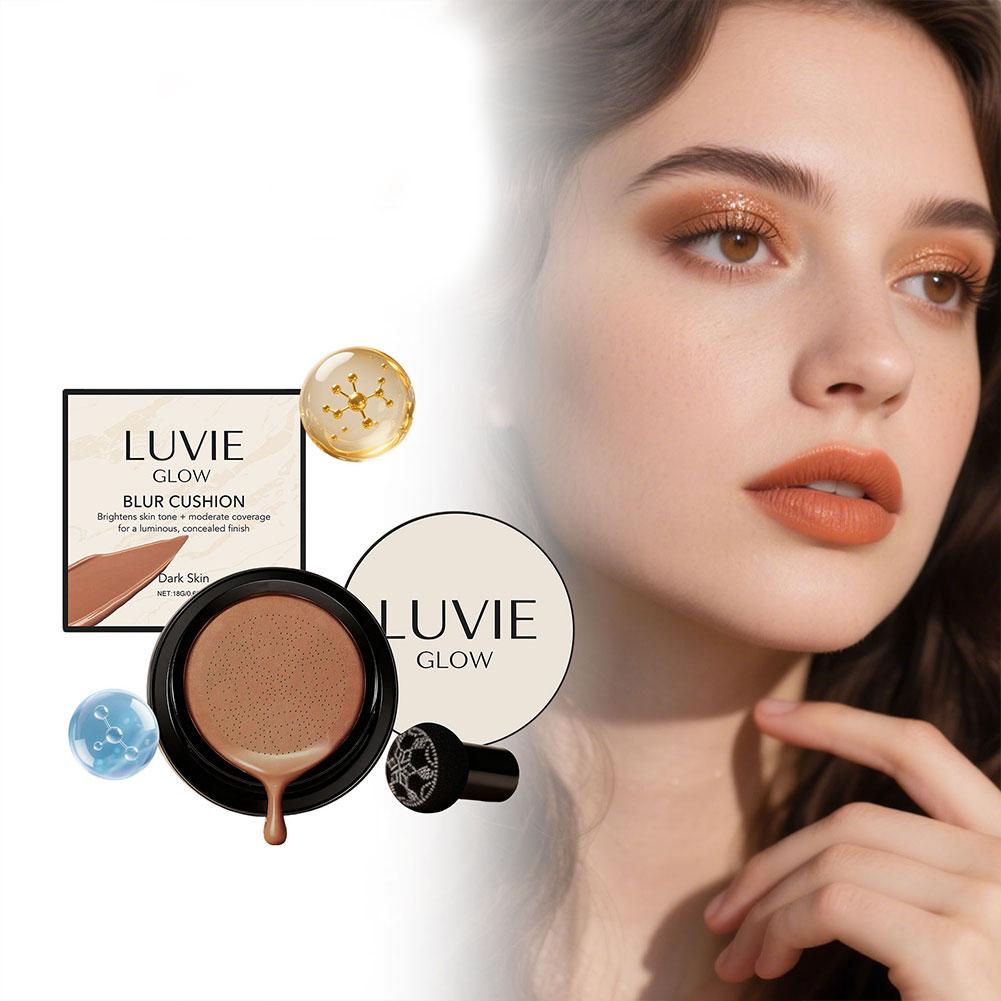 LUVIE GLOW Mushroom Head Cushi - Bb Cushion Korean review and price
