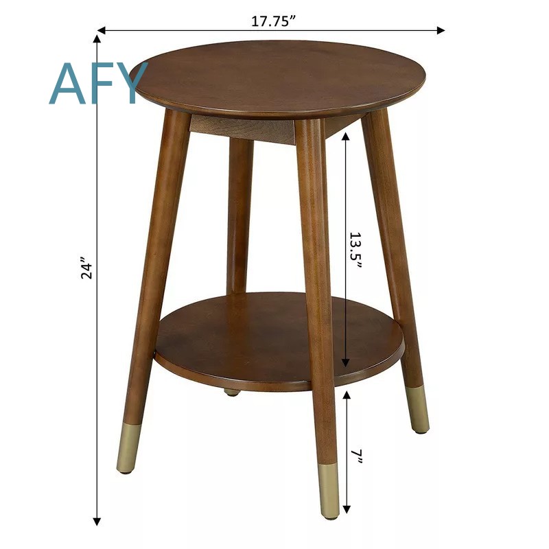 Wooden Side Table with Bottom  - Muji Home Storage review and price