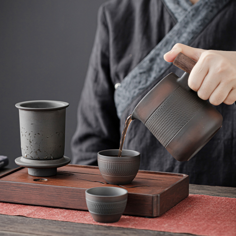 High-end Purple Pottery RetroT - Korean Tea Set review and price