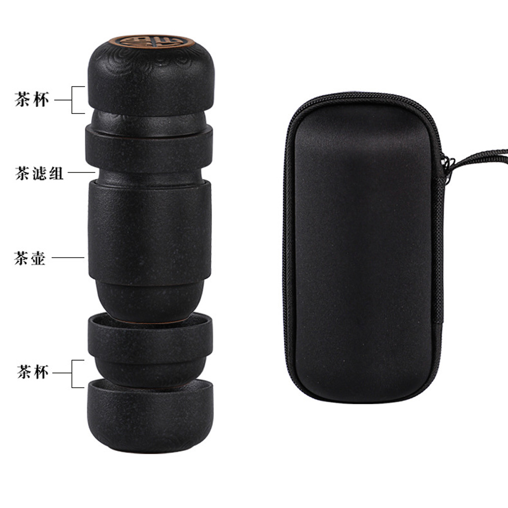HMLOVE Black Ceramic Teawear 1 - Korean Tea Set review and price