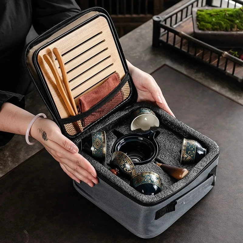 Chinese Kung Fu Tea Set Sand C - Korean Tea Set review and price