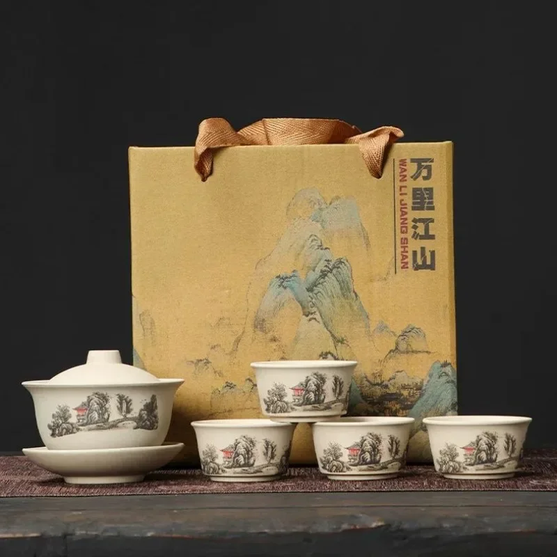 Stoneware Kungfu TeaSet - Sanc - Korean Tea Set review and price