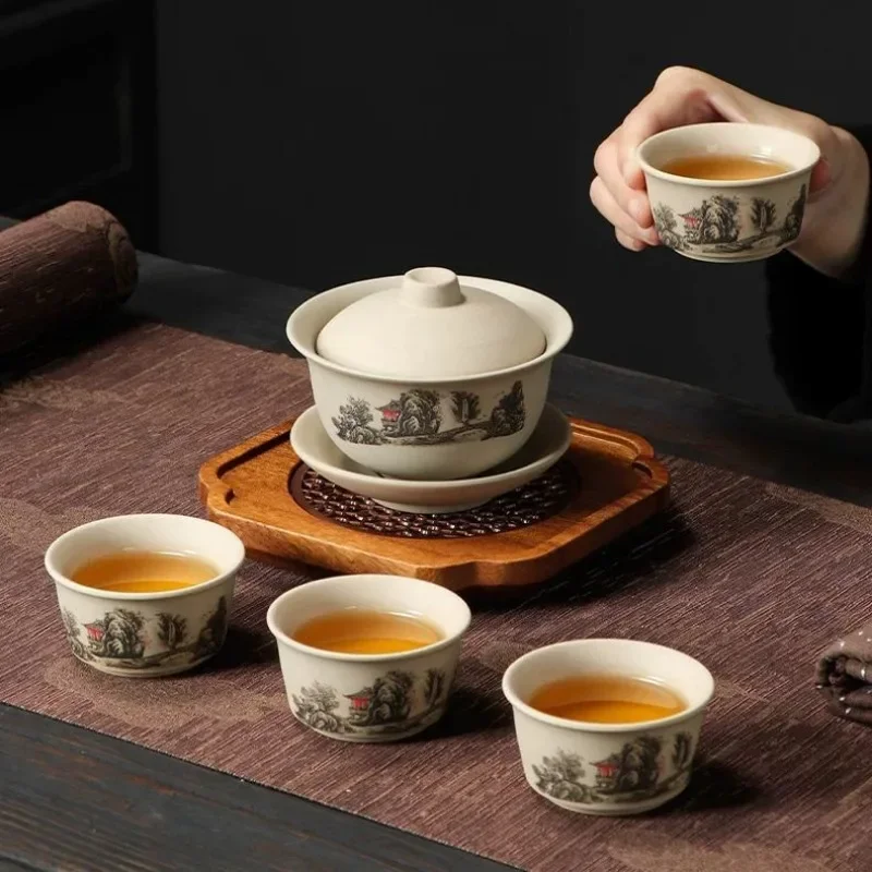 Stoneware Kungfu TeaSet - Sanc - Korean Tea Set review and price