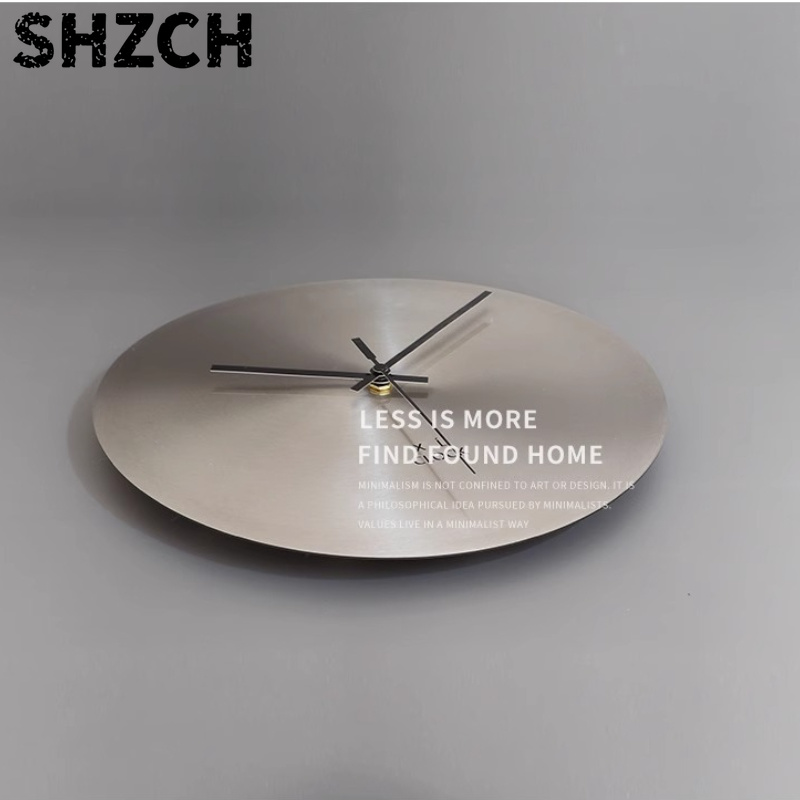 Stainless Steel 3d Wall Clock  - Korean Lifestyle Studio review and price