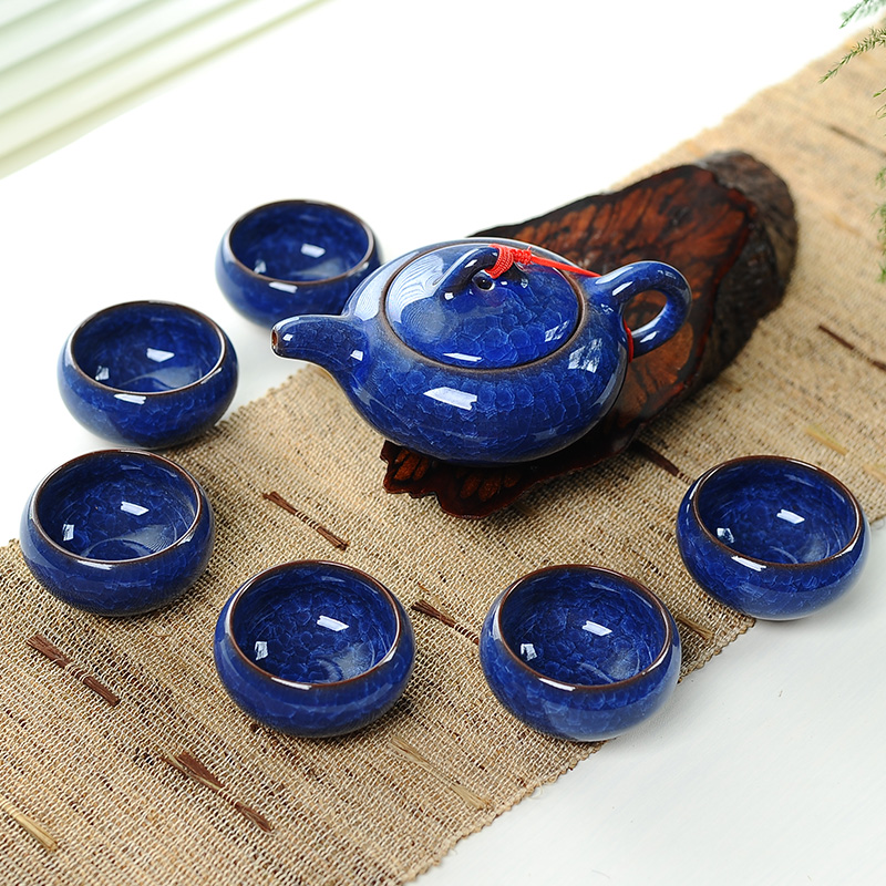 7pcs Ceramic Tea Set with Ice  - Korean Tea Set review and price
