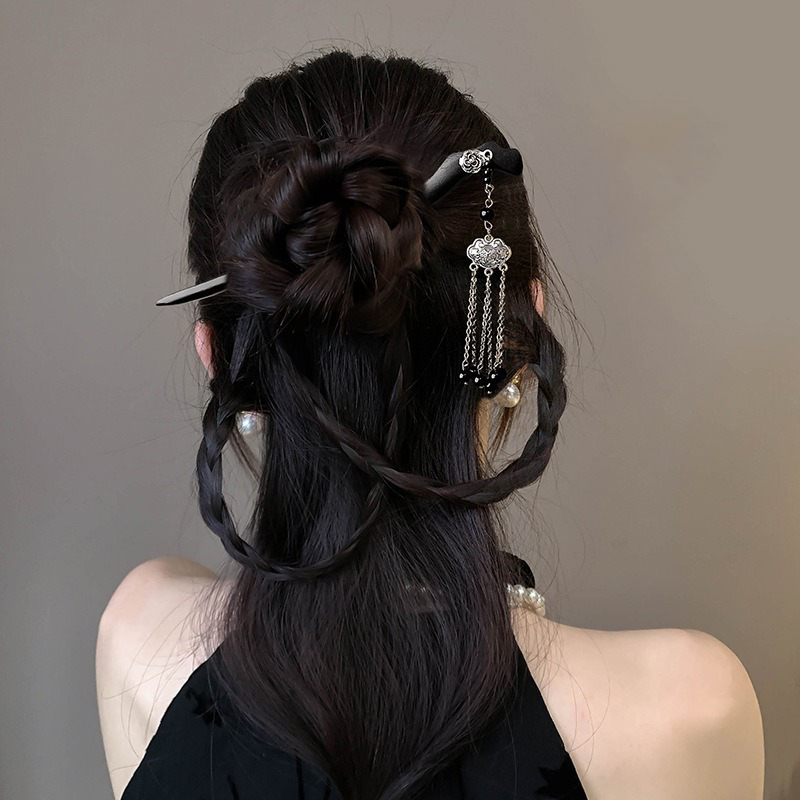 1pc Chinese Ancient Style Ink  - Hanbok Hair Pin review and price