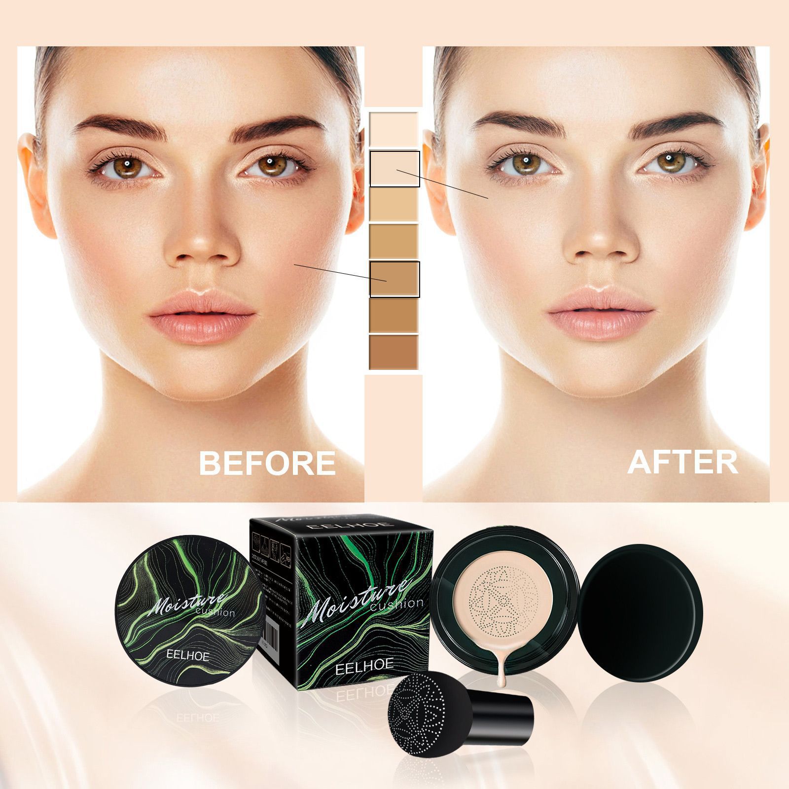 EELHOE Mushroom Head Air Cushi - Bb Cushion Korean review and price